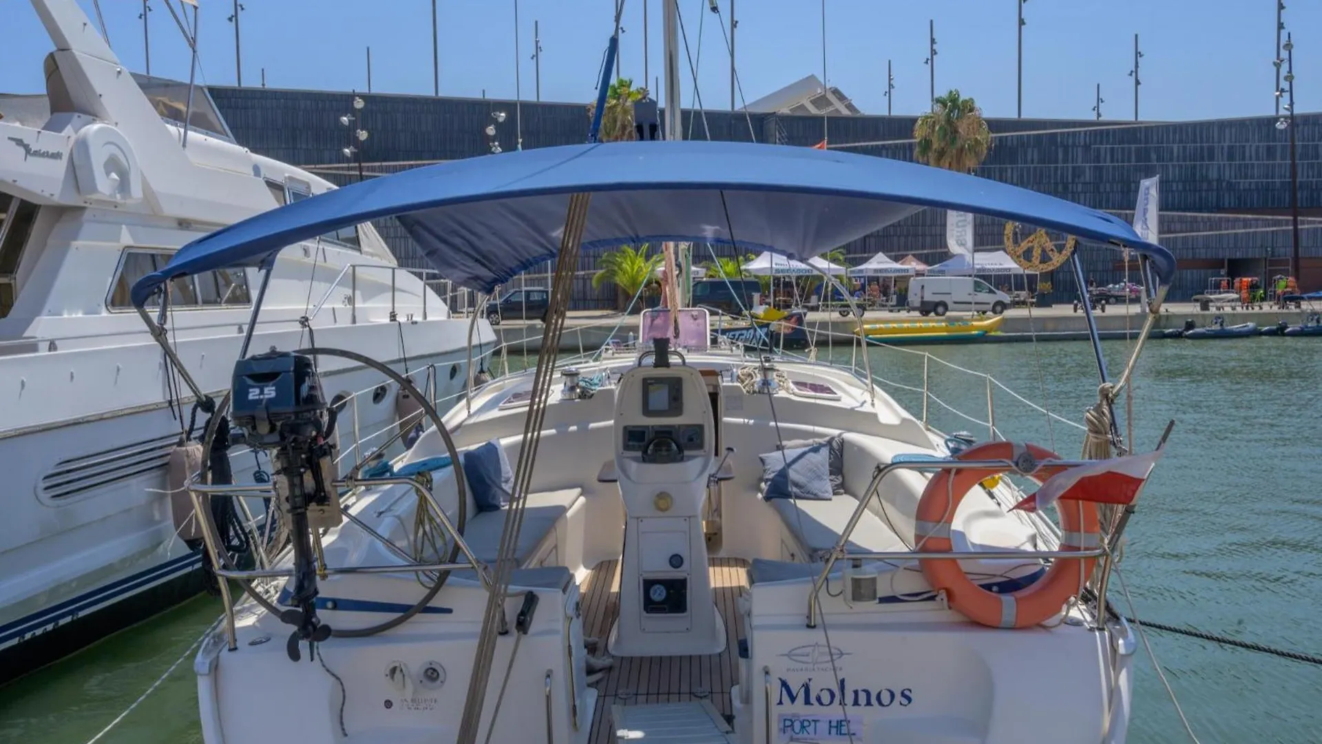 Boat Accommodations Barcelona Sant Adria de Besos