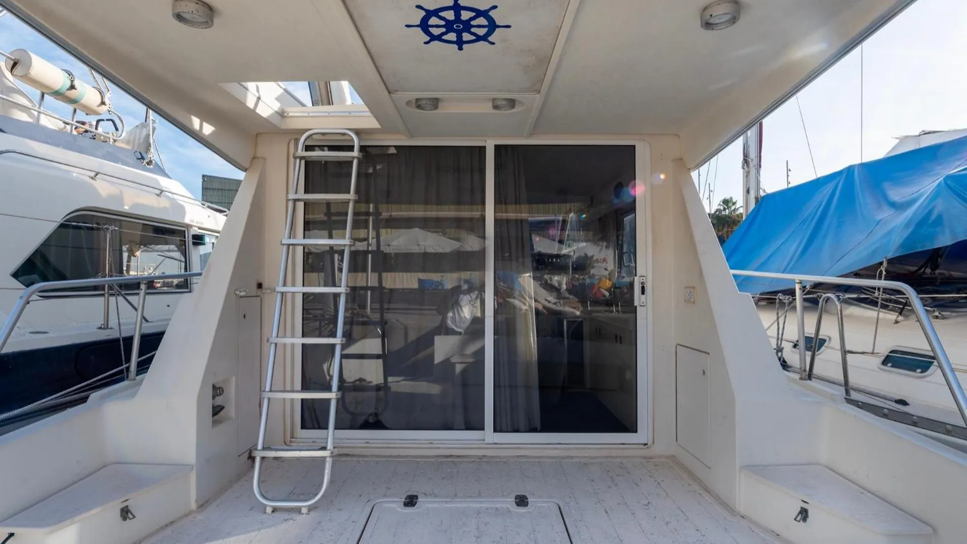 Botel Boat Accommodations Barcelona Sant Adria de Besos Spain