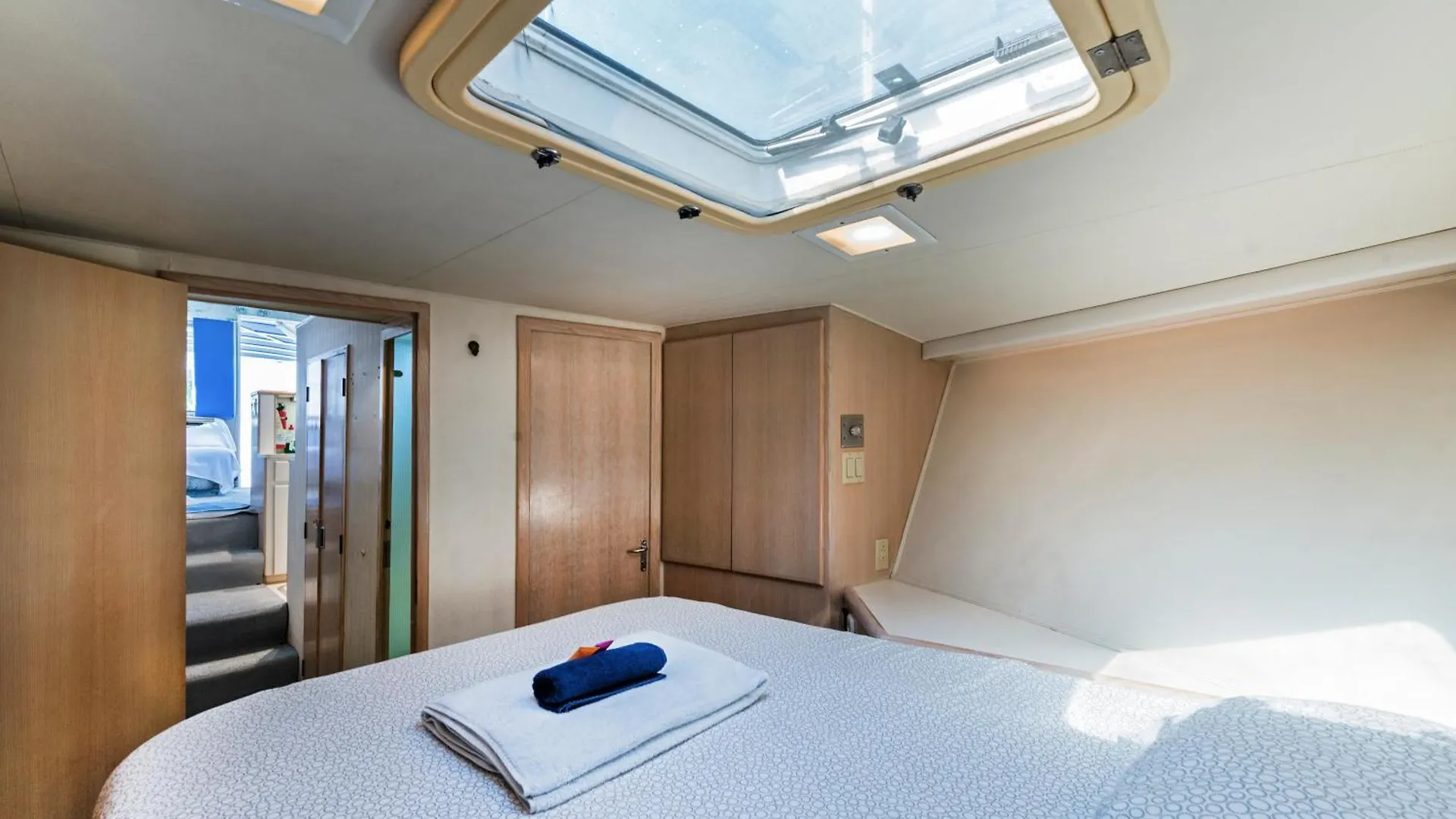 Boat Accommodations Barcelona Sant Adria de Besos Spain